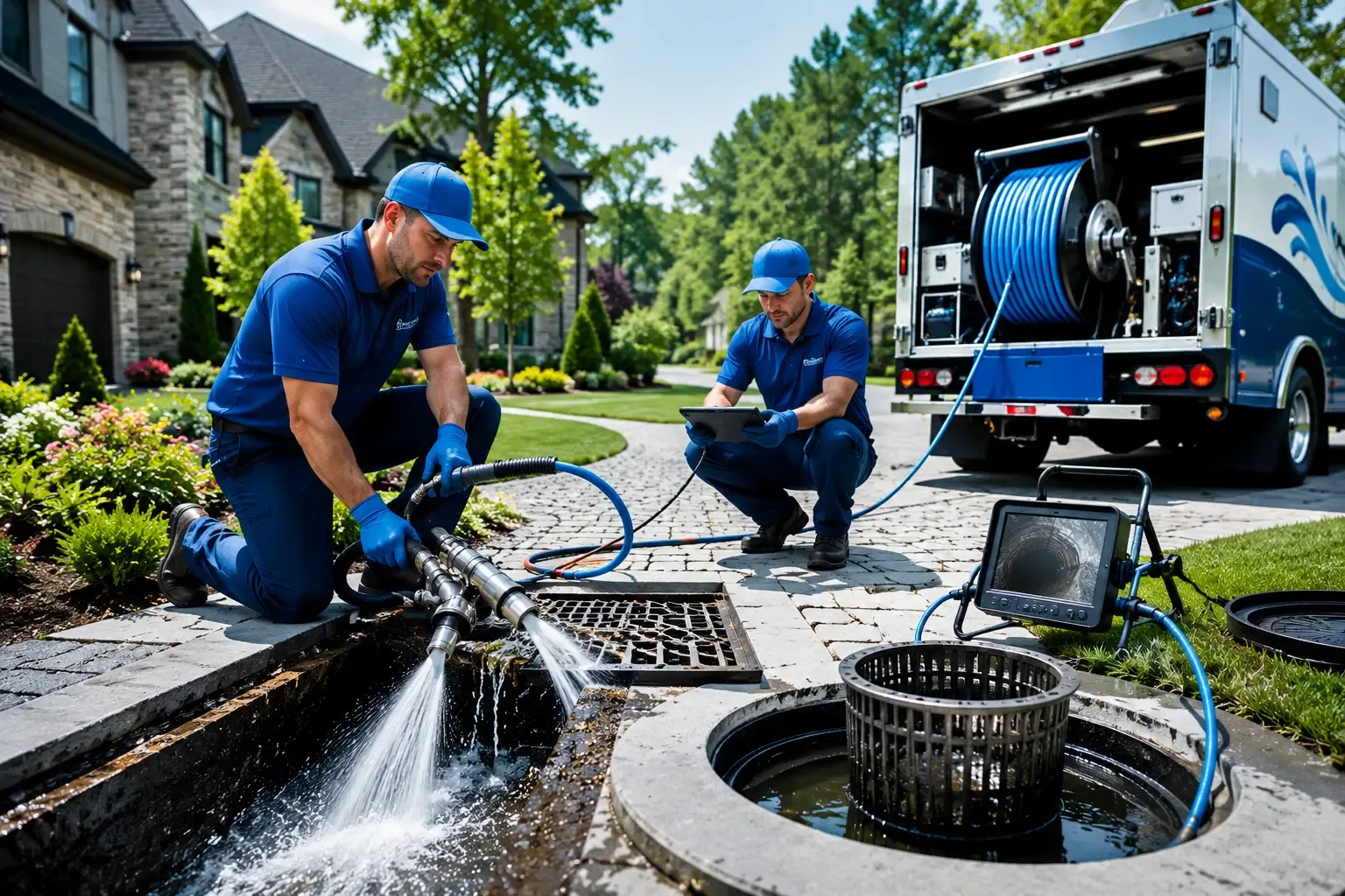 Local outdoor drain cleaning professionals in Mansfield, MA